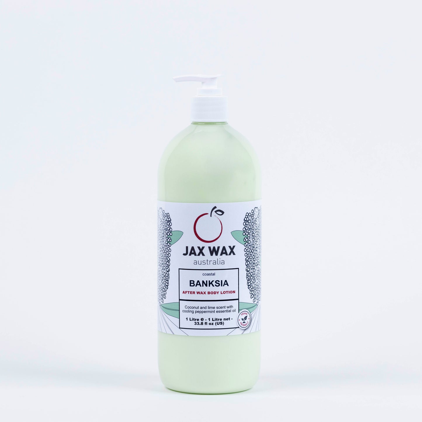jax wax Coastal Banksia After Wax Body Lotion Pump 1L