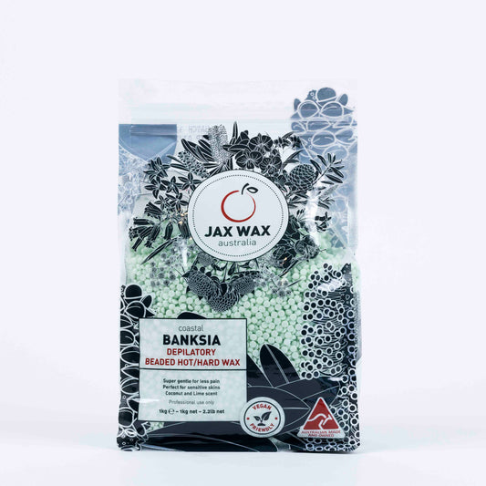 Jax Wax Coastal Banksia Beaded Hot/Hard Wax 1kg