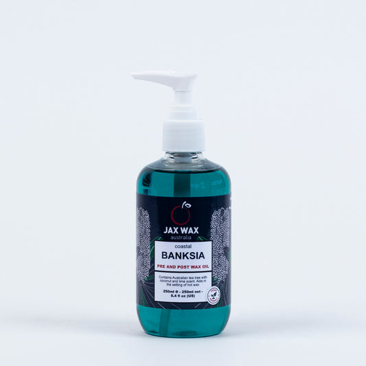 Jax wax Coastal Banksia Pre & Post Wax Oil Pump 250ml