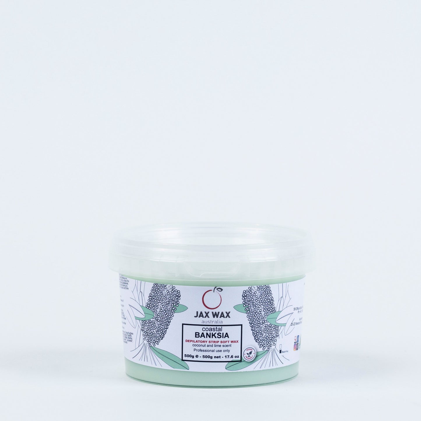 Jax Wax Coastal Banksia Strip Wax 500g