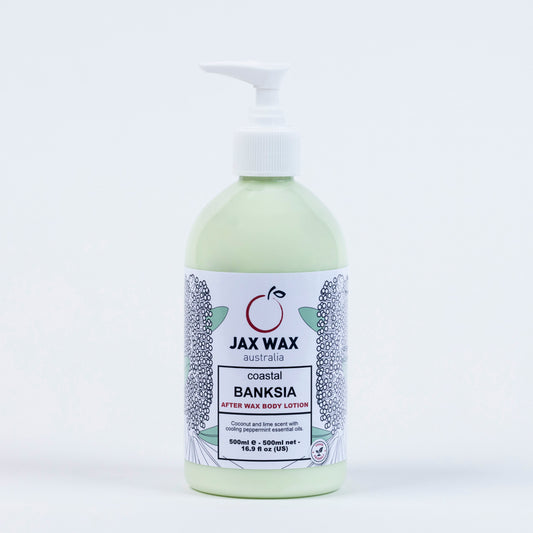 jax wax Coastal Banksia After Wax Body Lotion Pump 500ml