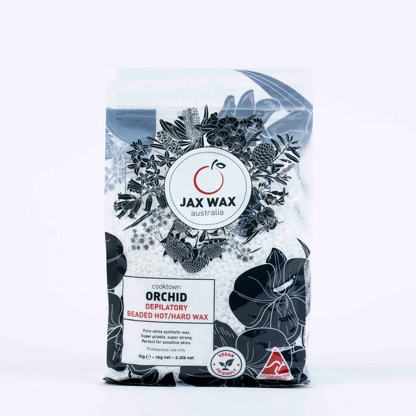 Jax Wax Cooktown Orchid Beaded Hot/Hard Wax 1kg