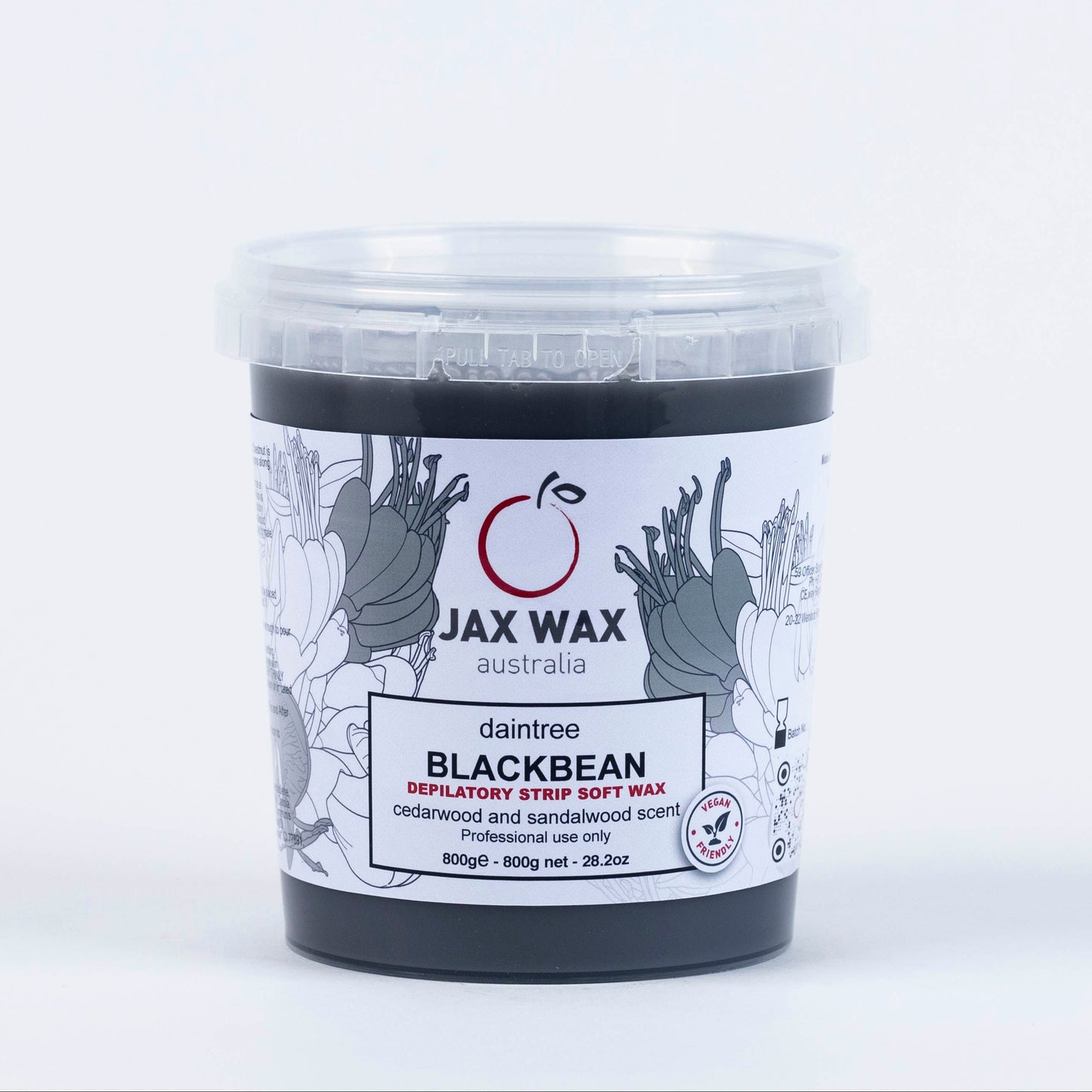 Jax Wax Daintree Blackbean strip wax 800g