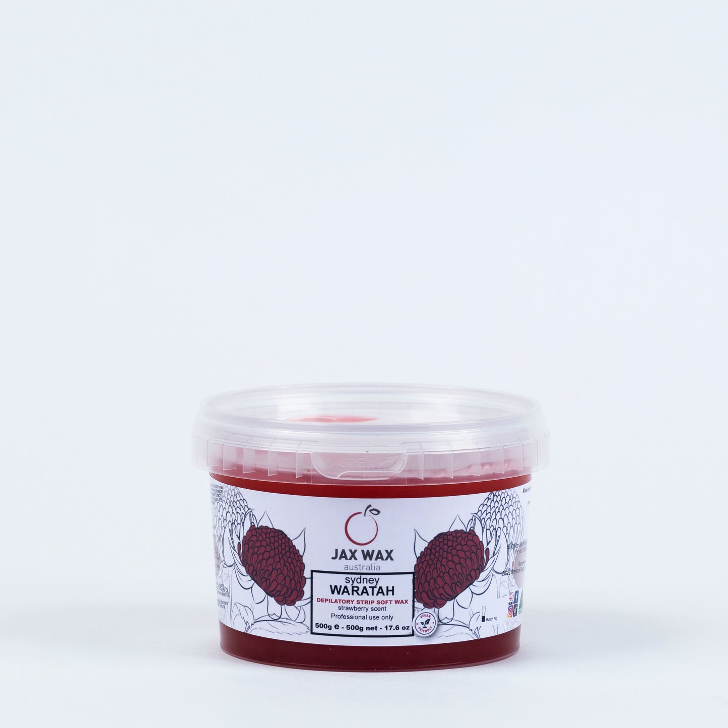 jax wax sydney waratah strip wax 500g