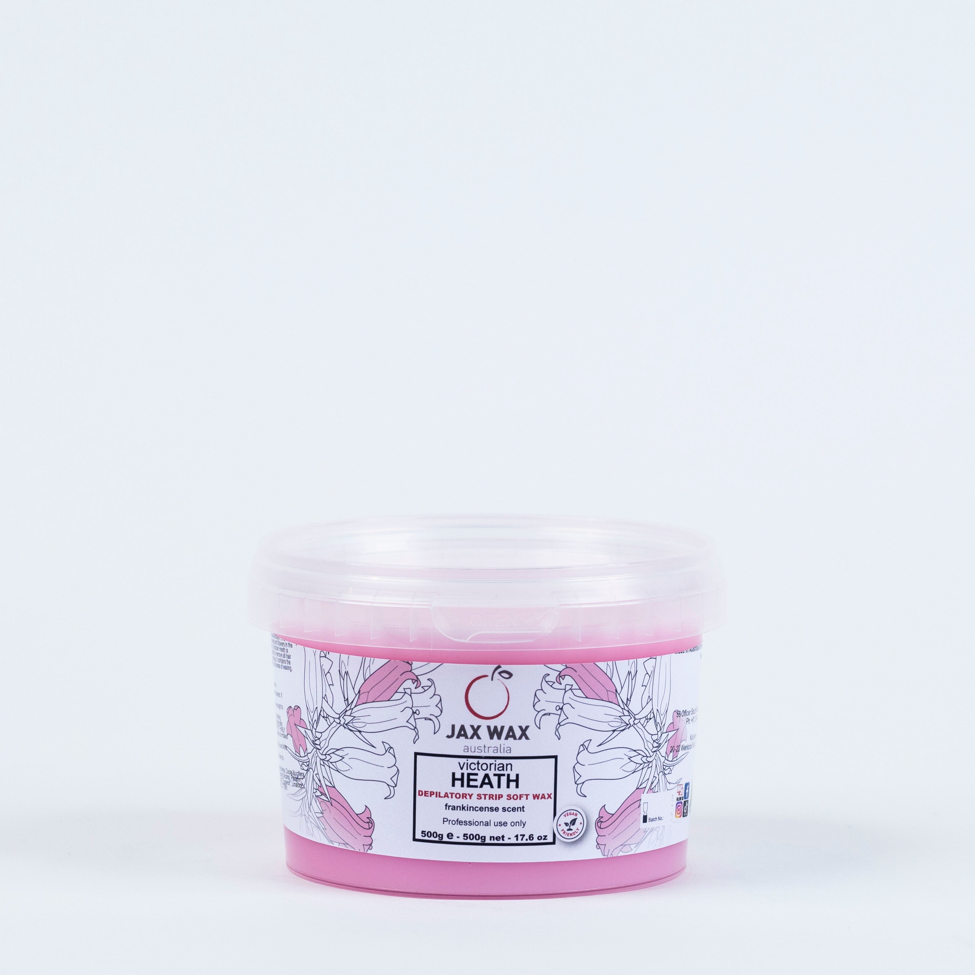 Jax Wax Victoria Heath Strip Wax 500g Lash Supplies