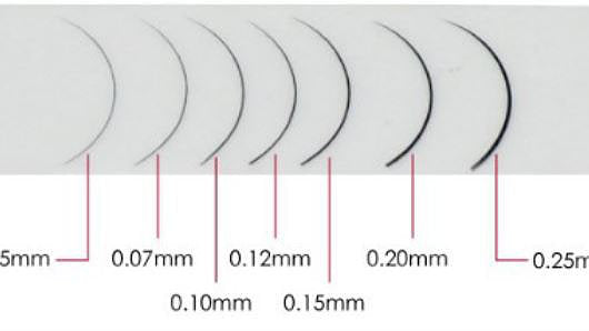Silk Tlc One Length C Curl Black 0.07/0.1/0.15/0.2/0.25 -16 Lines
