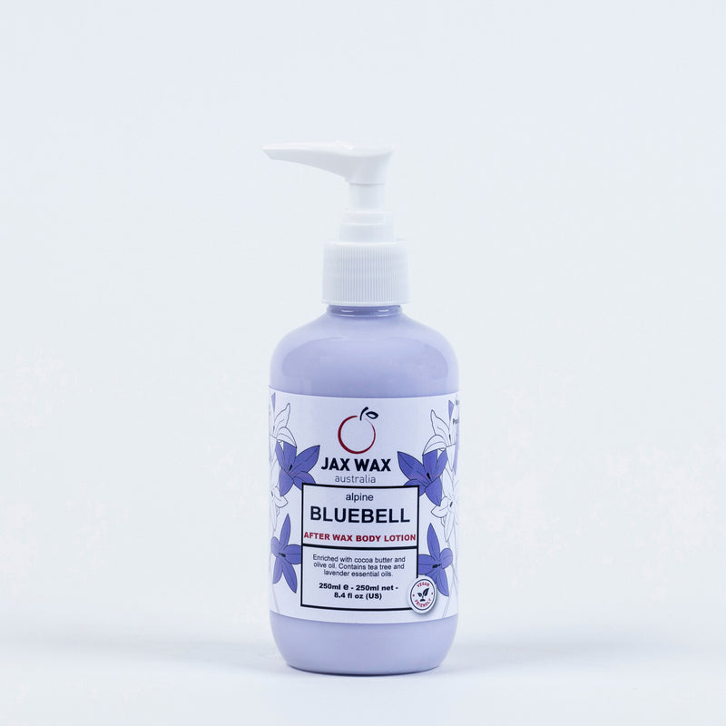 Jax Wax Alpine Bluebell after wax body lotion 250ml