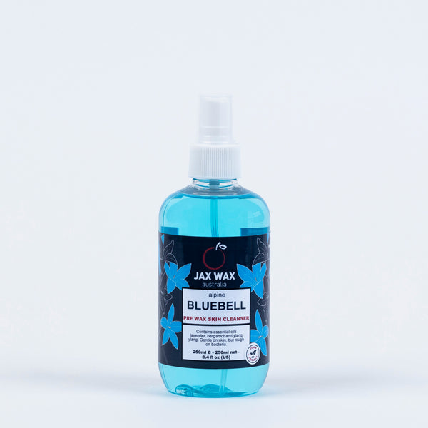 jax wax Alpine Bluebell Pre Wax Cleanser Spray 250ml