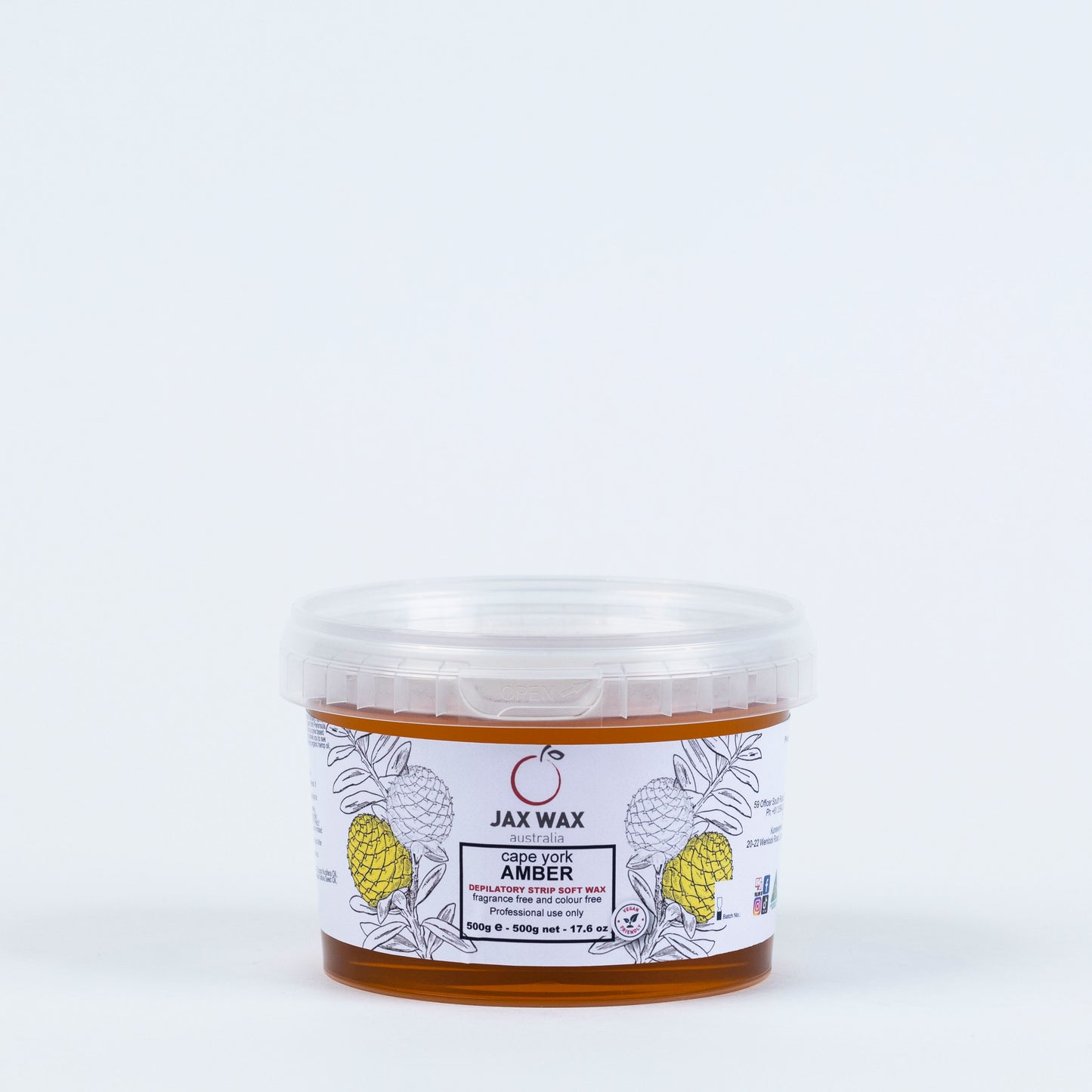 Jax Wax cape york amber 500g