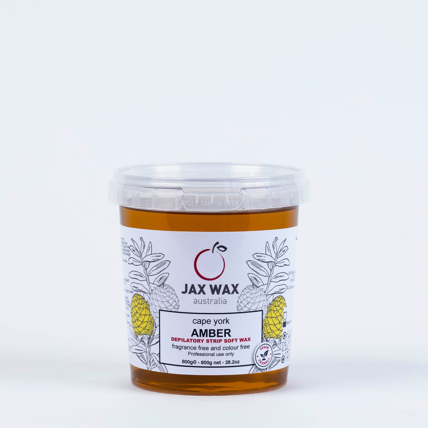jax wax cape york amber strip wax 800g