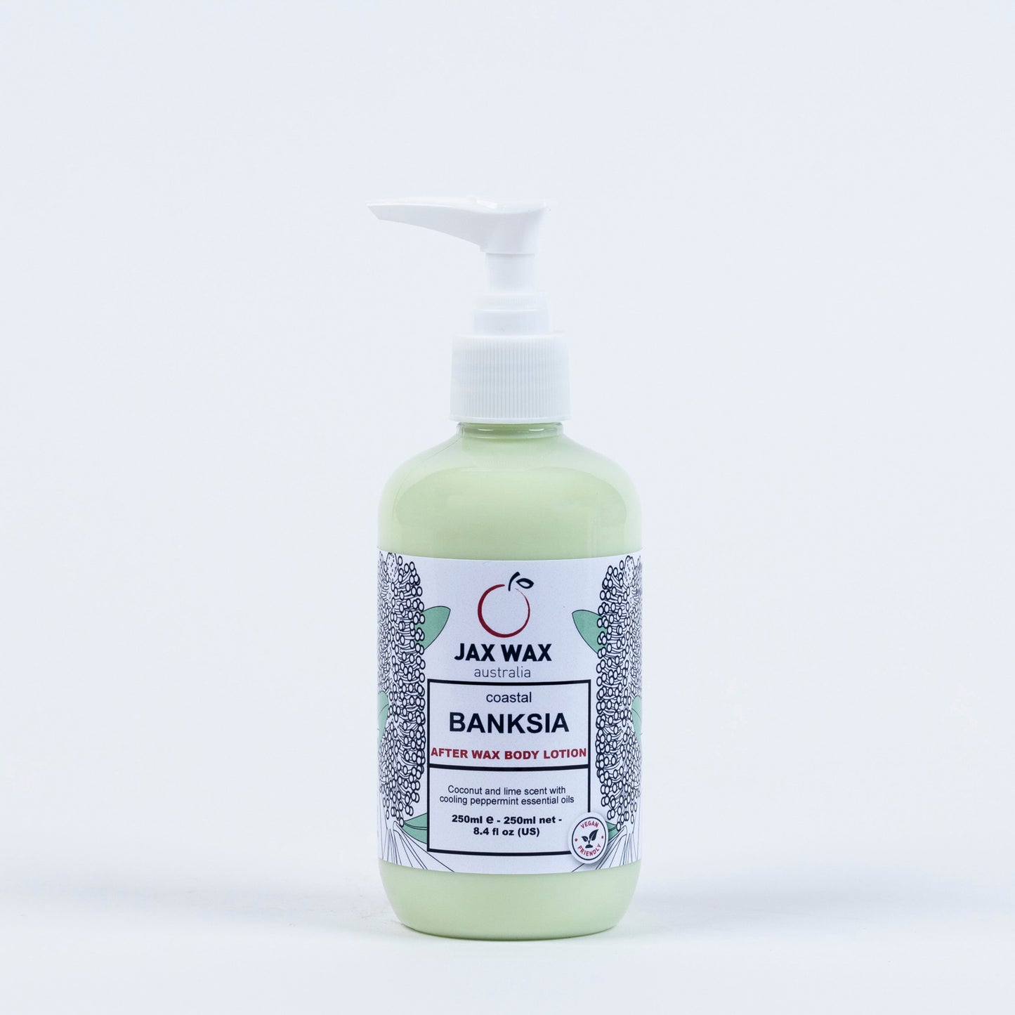 jax wax Coastal Banksia After Wax Body Lotion Pump 250ml