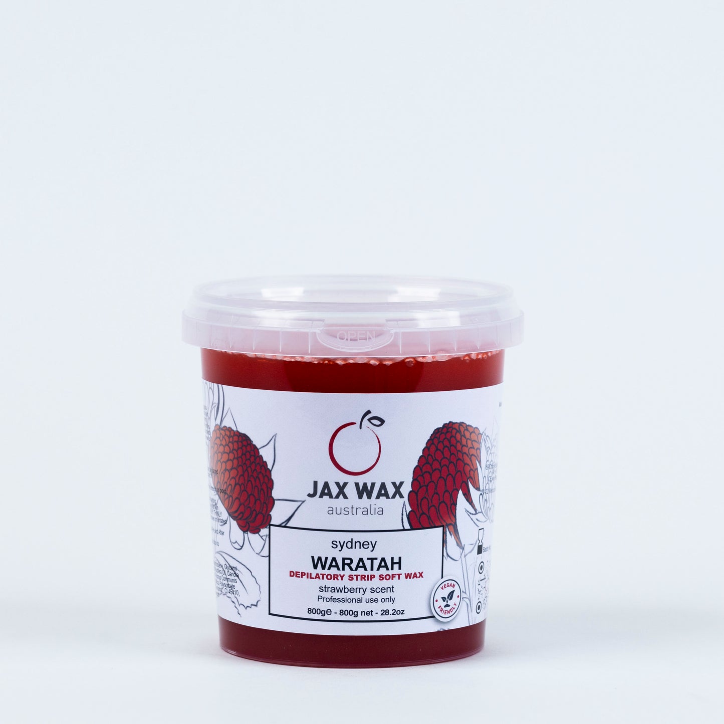 jax wax sydney waratah strip wax 800g