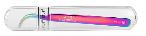 Vetus Rainbow Lash Tweezers S Shape