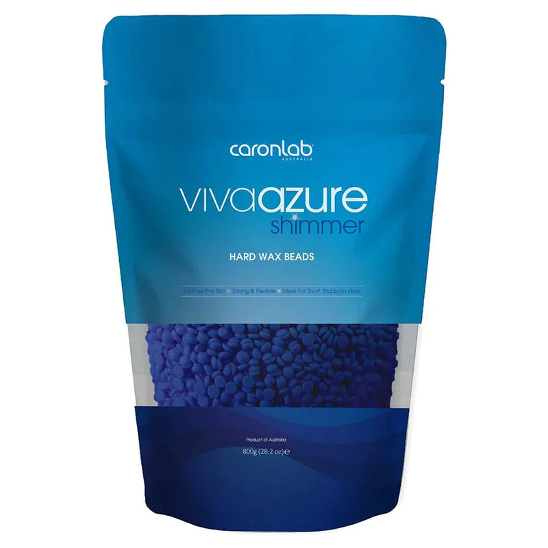 Caronlab Viva Azure Shimmer Hard Wax Beads (800g)