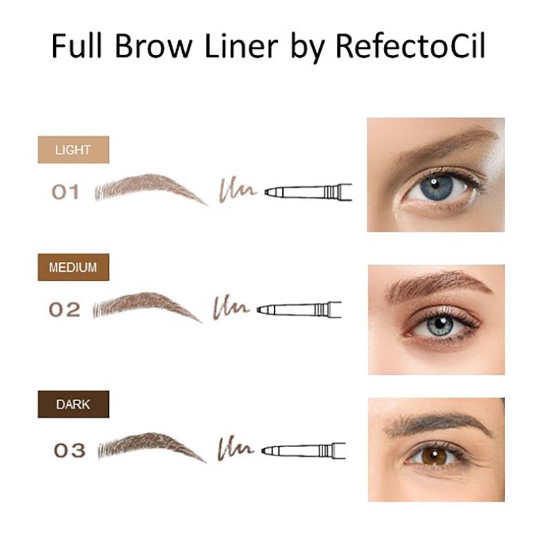 RefectoCil Full Brow Liner #3 Dark Brown