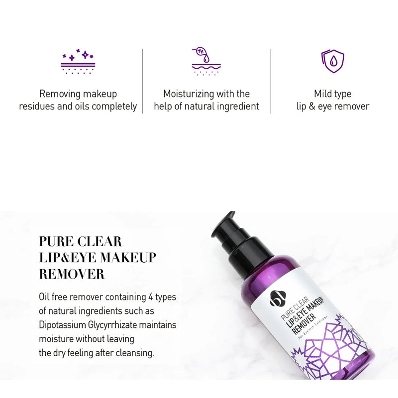 BL Pure Clear Lip & Eye Makeup Remover