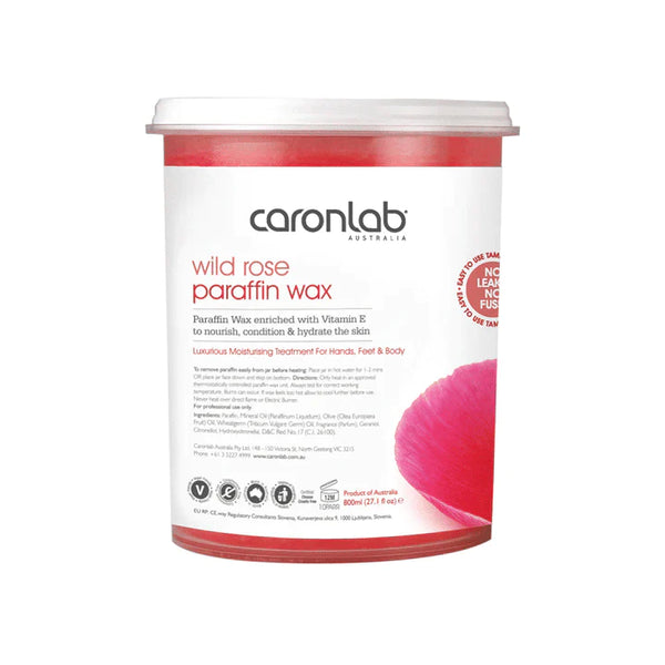 Caronlab Paraffin Wax (800ml) WILD ROSE